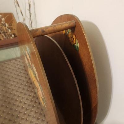 Wooden Magazine holder