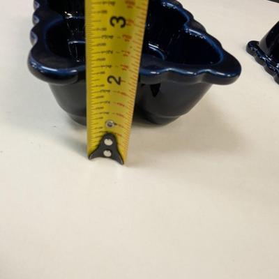 Navy Blue Ceramic Egg Holder