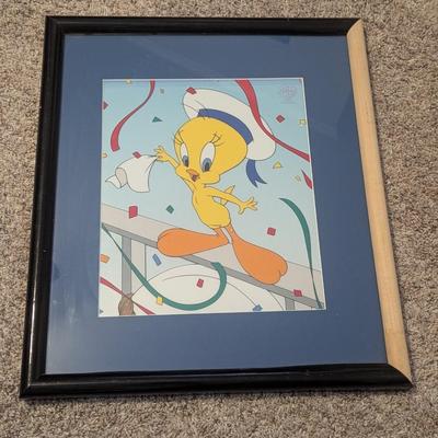 Warner Bros. Tweety Bird Animation Art 19" x 16"