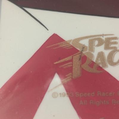 Hand Painted Cel Signed In Japanese By Ippei Kuri Numbered Speed Racer 15 1/2" x 19 1.2"