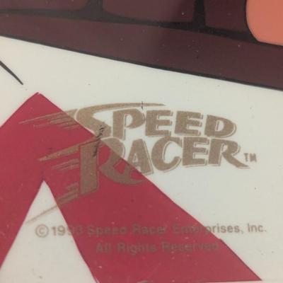 Hand Painted Cel Signed In Japanese By Ippei Kuri Numbered Speed Racer 15 1/2" x 19 1.2"