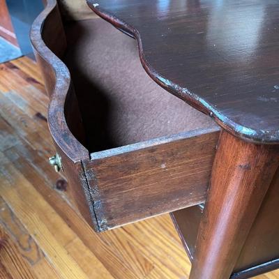 Antique American Lowboy Server