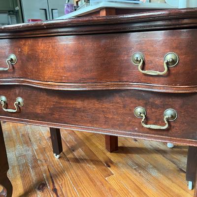 Antique American Lowboy Server