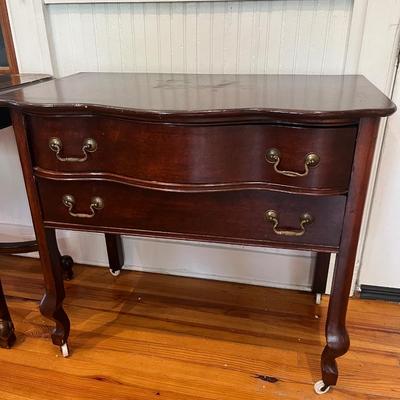 Antique American Lowboy Server