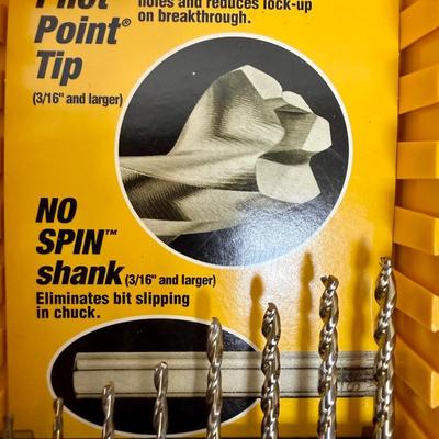 Sale Photo Thumbnail #545: New condition, drill bits are unused.