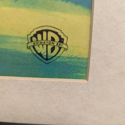 Warner Bros. Porky Pig Animation Art Approx 15 3/4" x 14"