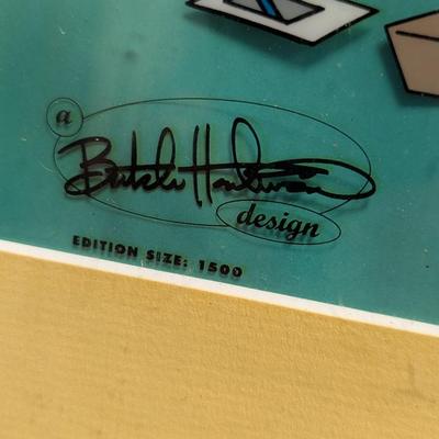 Rare LE Animation Art Hanna-Barbera-thon 13 1/2" x 16 1/2" w/ COA Sani-Cel