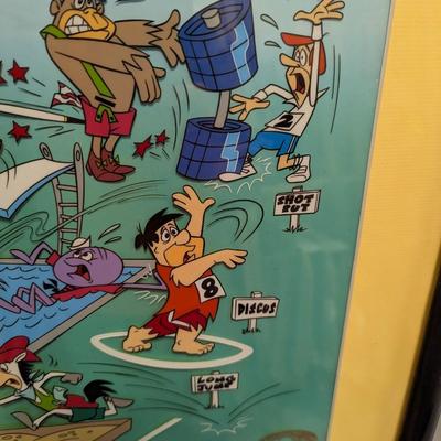Rare LE Animation Art Hanna-Barbera-thon 13 1/2" x 16 1/2" w/ COA Sani-Cel