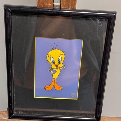 LE Warner Bros. Studios Tweety Bird Animation Art 7" x 5" w/ COA