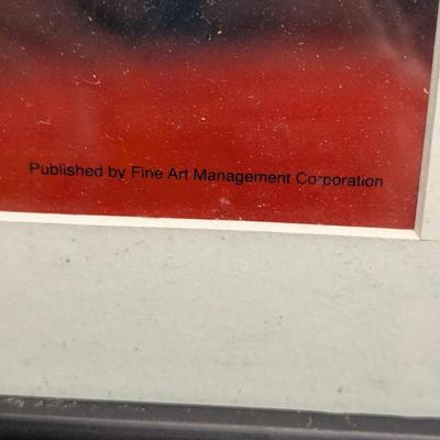 Speed Racer Peter Fernandez & Corinne Orr Signed Seri-cel 24 1/2" x 20"