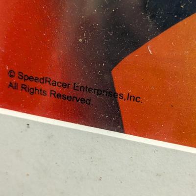 Speed Racer Peter Fernandez & Corinne Orr Signed Seri-cel 24 1/2" x 20"