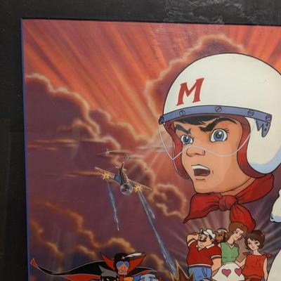 Rare Go Speed Racer Go Signed By Ippei Kuri & Numbered 888/3000 26" x 3"