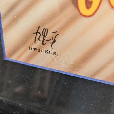 Rare Go Speed Racer Go Signed By Ippei Kuri & Numbered 888/3000 26" x 3"