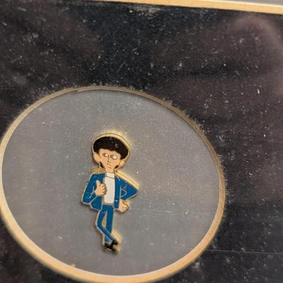 Rare The Beatles In Las Vegas Visit w/ Chips From Vintage Casinos 32" x 28"