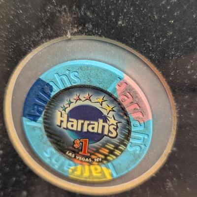 Rare The Beatles In Las Vegas Visit w/ Chips From Vintage Casinos 32" x 28"