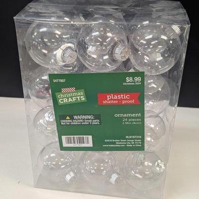 Plastic Shatter Proof Ornaments