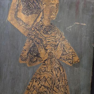 Lady Anne Playters Of Sotterley Brass Rubbing