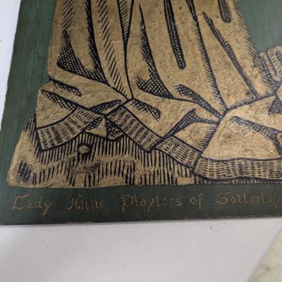 Lady Anne Playters Of Sotterley Brass Rubbing