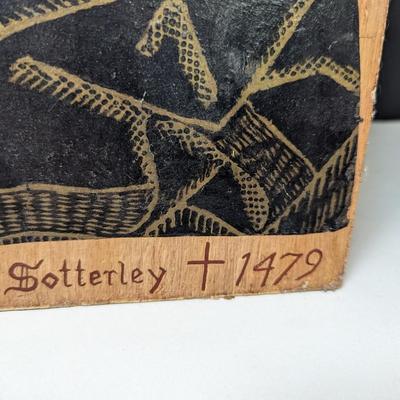 Lady Anne Playters Of Sotterley Brass Rubbing