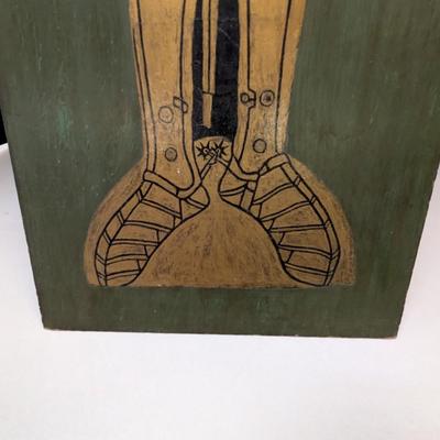 Antique Brass Rubbing