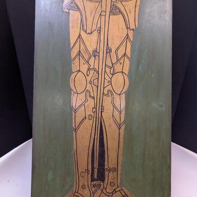 Antique Brass Rubbing