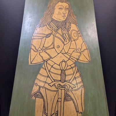 Antique Brass Rubbing