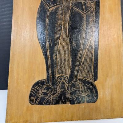 Antique Brass Rubbing