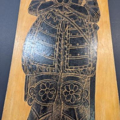 Antique Brass Rubbing