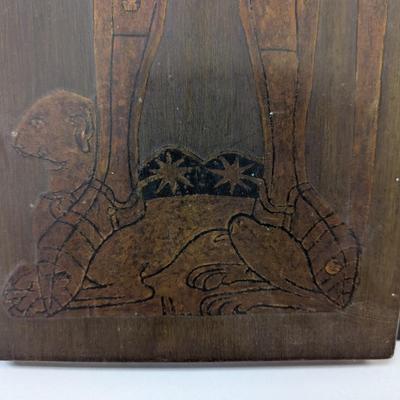 Antique Brass Rubbing