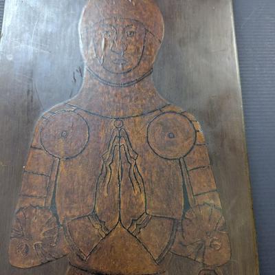 Antique Brass Rubbing