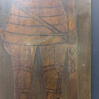 Antique Brass Rubbing