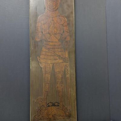 Antique Brass Rubbing