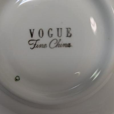6 Piece Place Setting Candlelight Dinner Set By Vogue Fine China