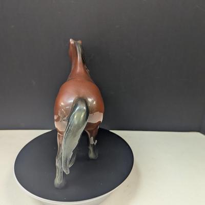Vintage West Germany Goebel Brown Porcelain Horse