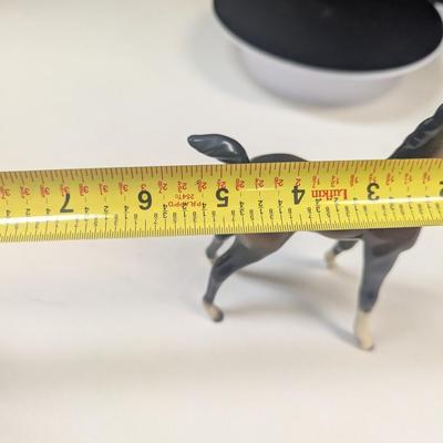 Vintage West Germany Goebel Brown Porcelain Horse