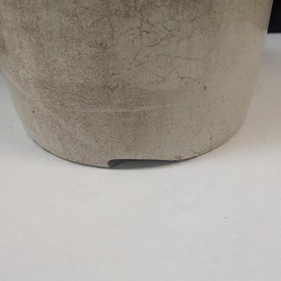 Antique Salt Glazed Brown Pottery Jug #1