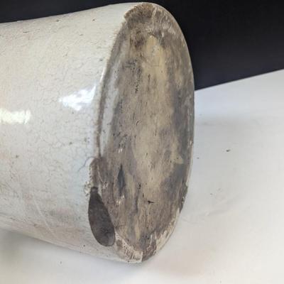 Antique Salt Glazed Brown Pottery Jug #1