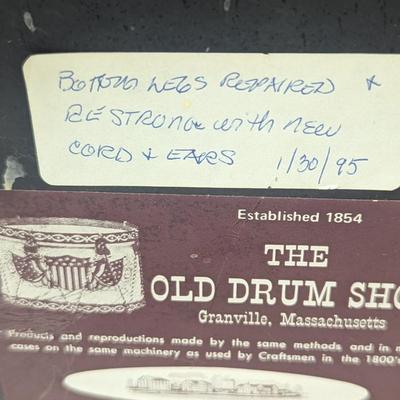 Vintage Reproduction Infantry Drum Can