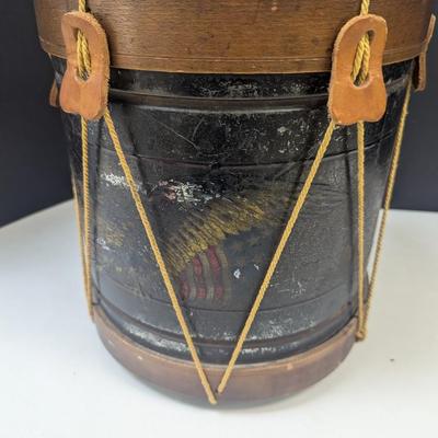 Vintage Reproduction Infantry Drum Can