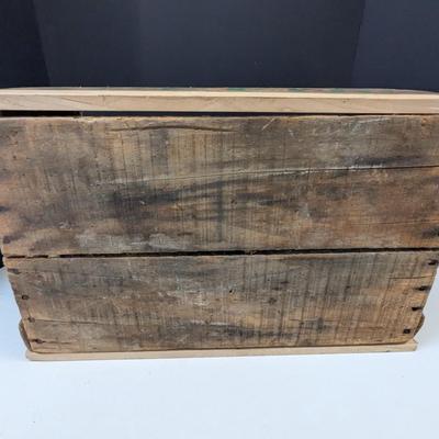 Vintage Coca-Cola Wooden Box