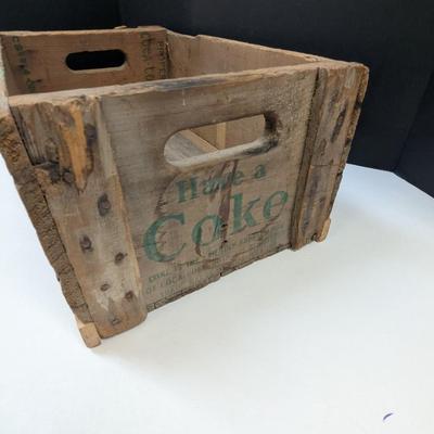 Vintage Coca-Cola Wooden Box