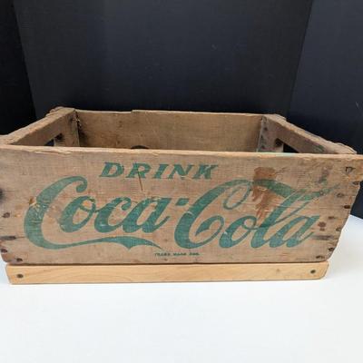 Vintage Coca-Cola Wooden Box