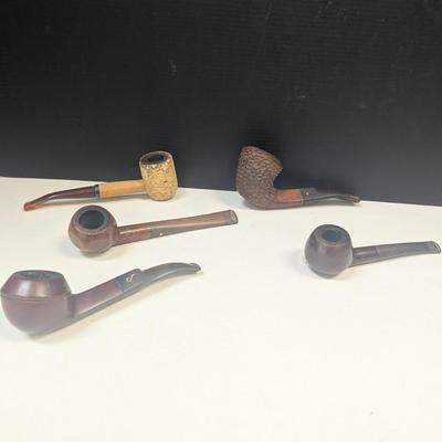 Collection Of Used Smoking Pipes