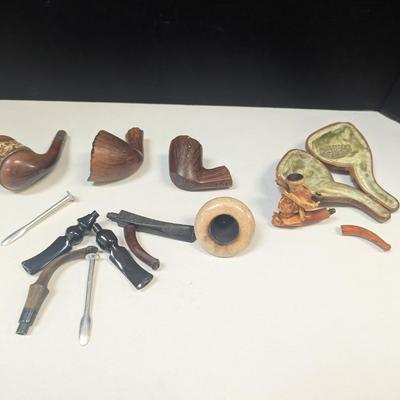 Assortment Of Smoking Pipe Parts