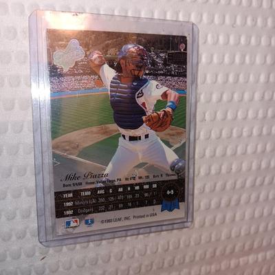 MIKE PIAZZA ROOKIE BASEBALL CARD