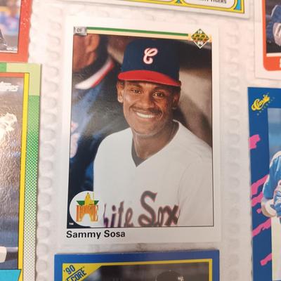SAMMY SOSA AND OTHER BASEBALL CARDS