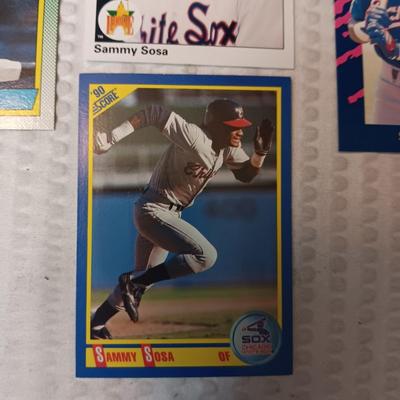 SAMMY SOSA AND OTHER BASEBALL CARDS