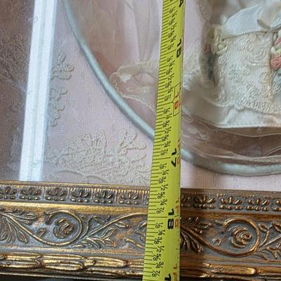 Franklin Mint “Elaine” Gibson Girl Wedding Remembrance Shadow Box Doll w/ COA (RenembRance)
