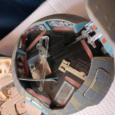 1997 GALOOB TOYS STAR WARS IMPERIAL DEATH STAR TRANSFORMING PLAYSET