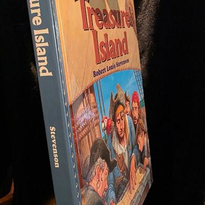 Treasure Island, Treasury of Illustrated Classics, Vintage Hardcover by Robert Louis Stevenson